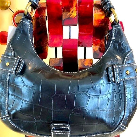 Nine West Black Hobo Bag with Sleek Design - Picture 14 of 16